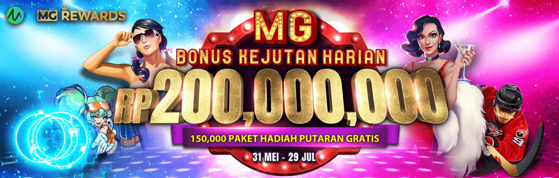 Microgaming Bonus Kejutan Harian